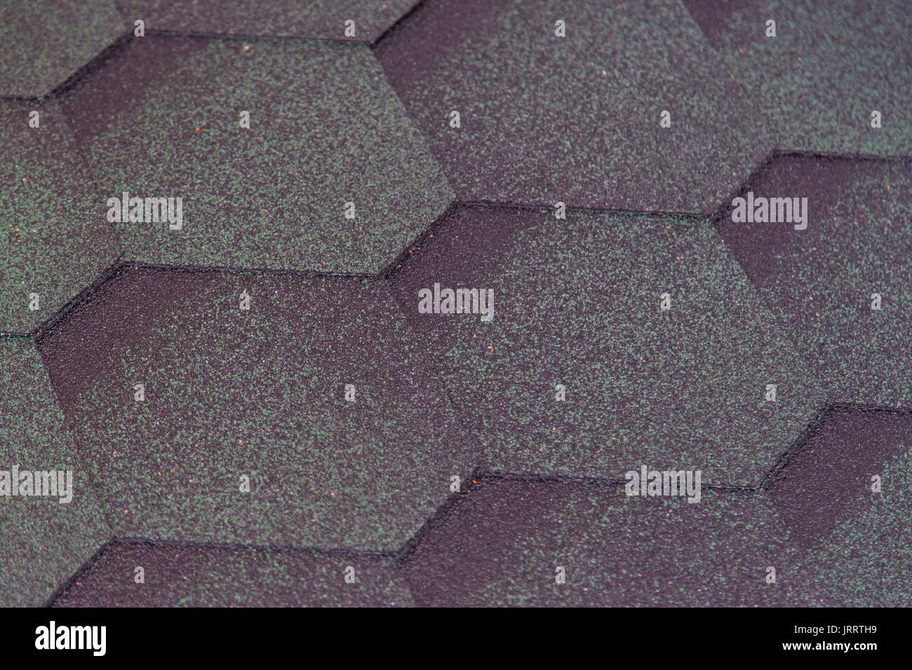 La texture morbida piastrella. sfondo flessibile rosa tetto di tegole. Foto Stock