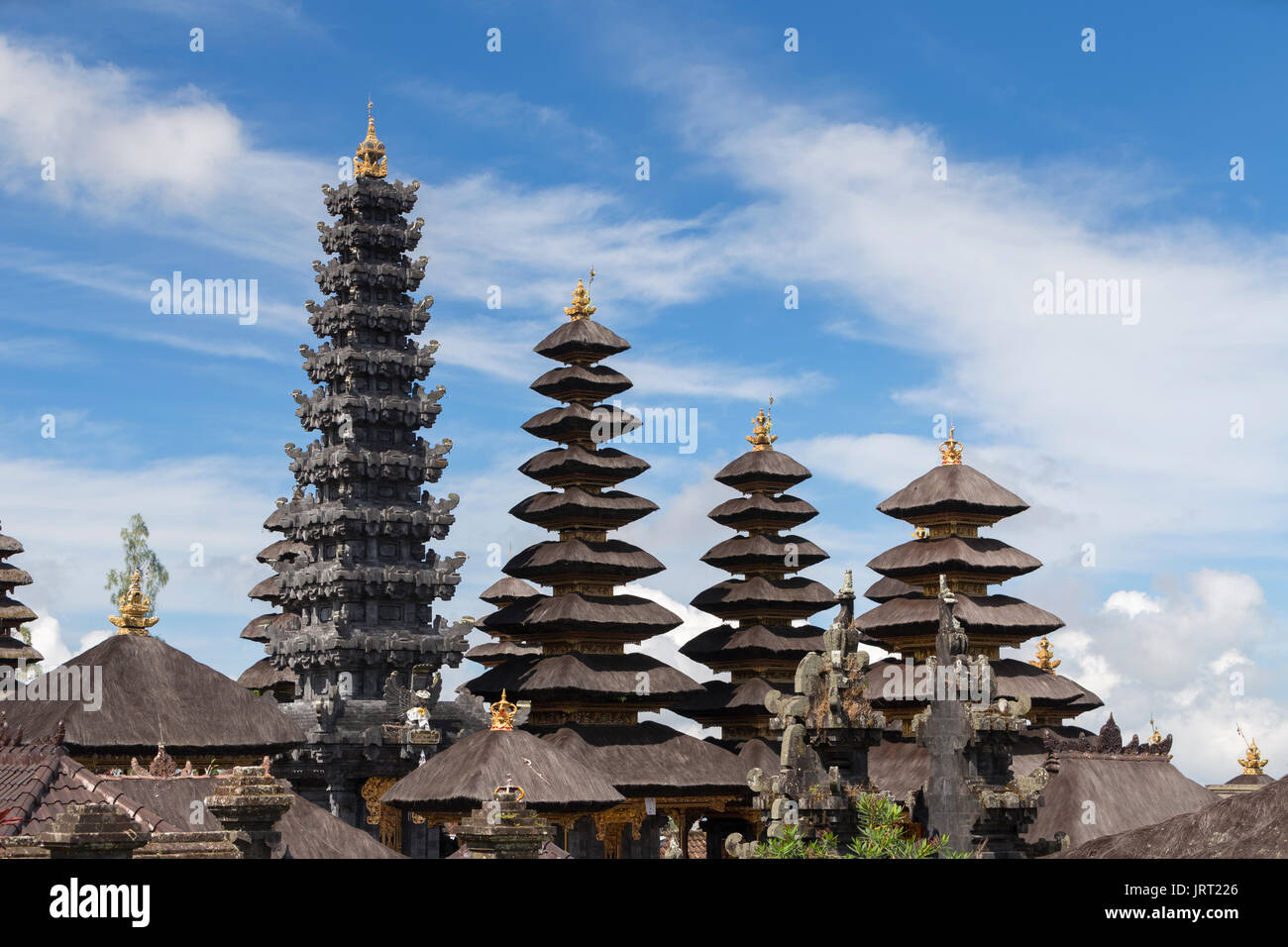 Il Tempio madre di Besakih, o di Pura Besakih Bali, Indonesia Foto Stock