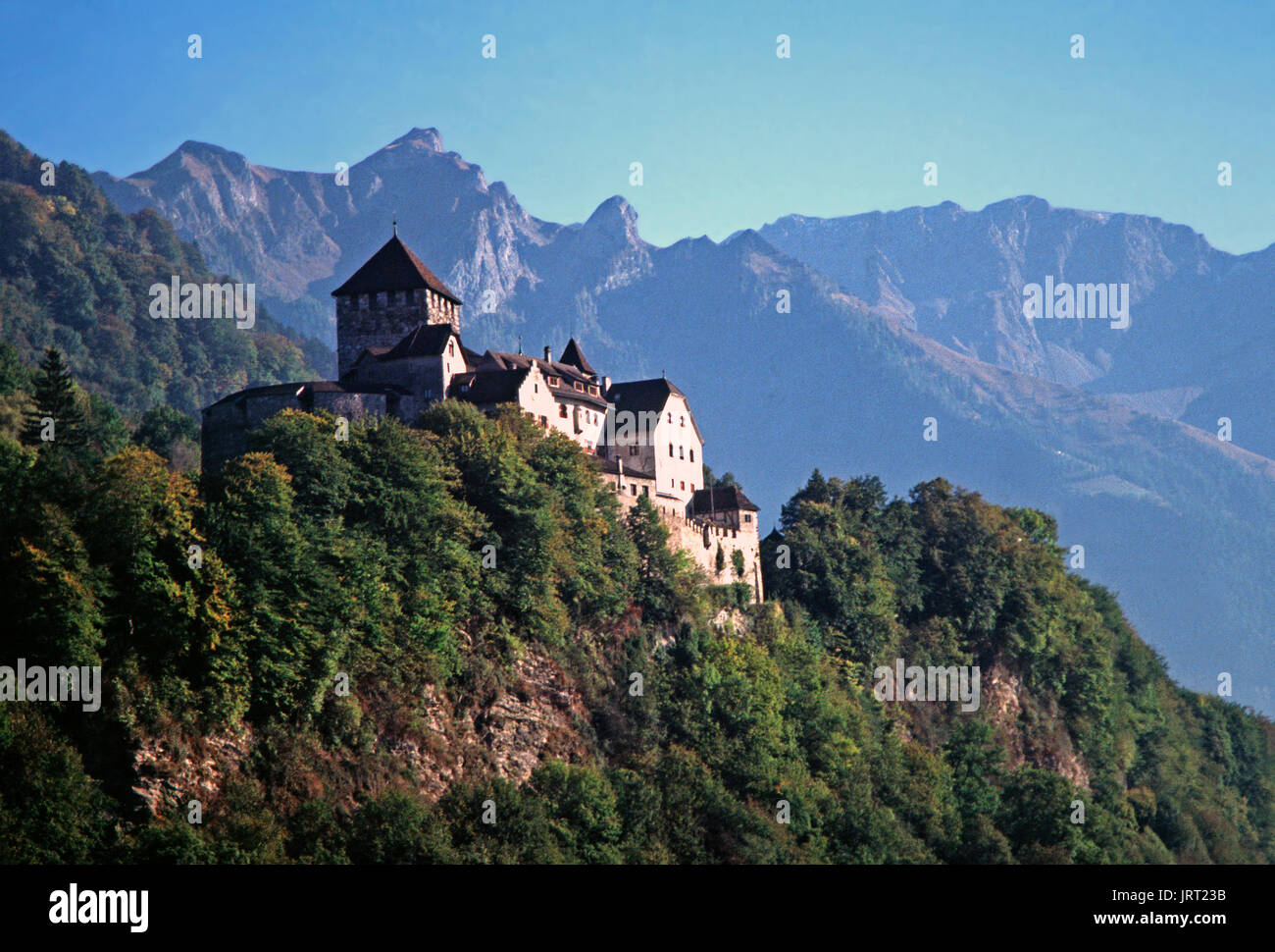 Schloss Vaduz, Liechtenstein Foto Stock