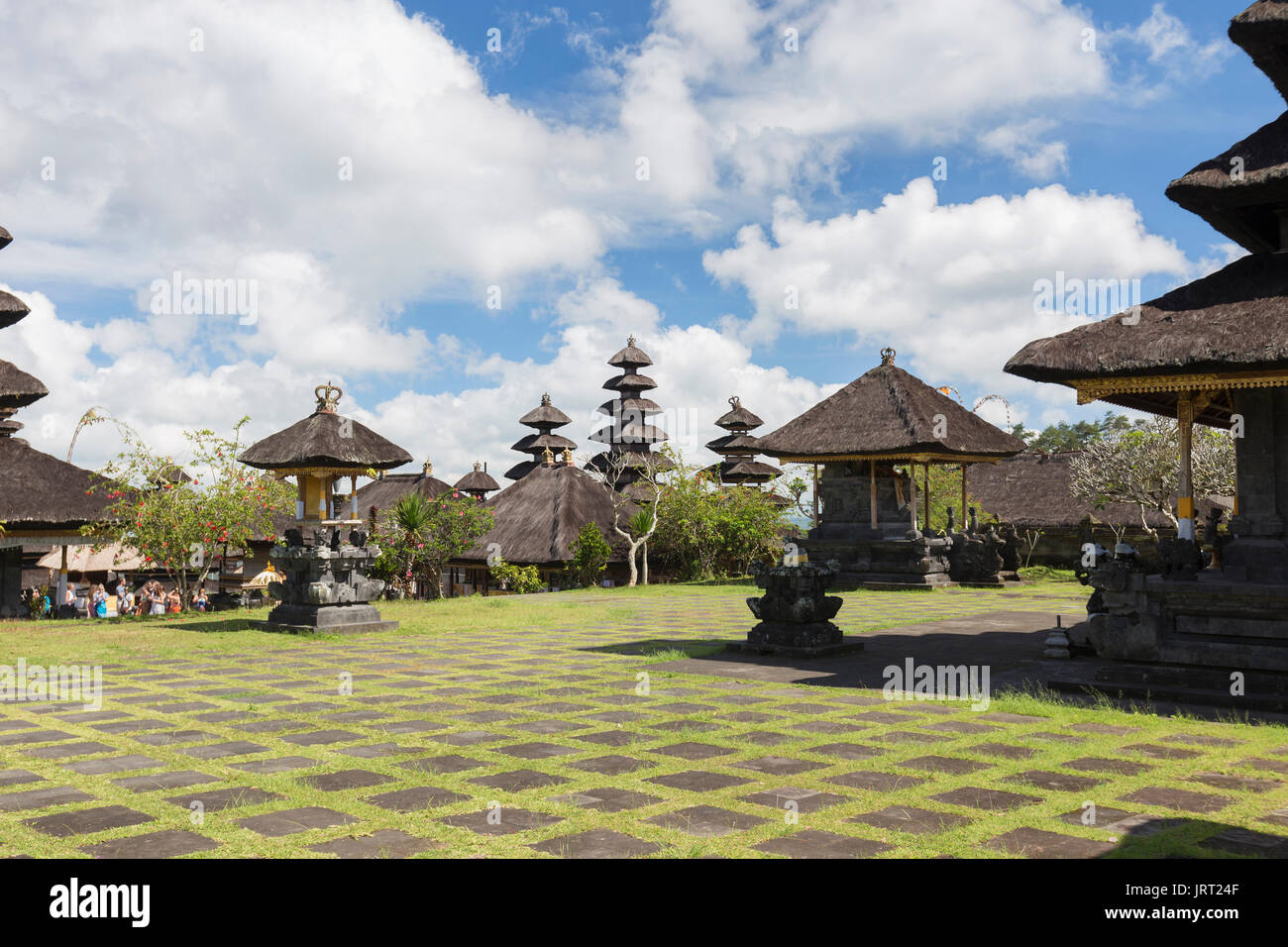 Il Tempio madre di Besakih, o di Pura Besakih Bali, Indonesia Foto Stock