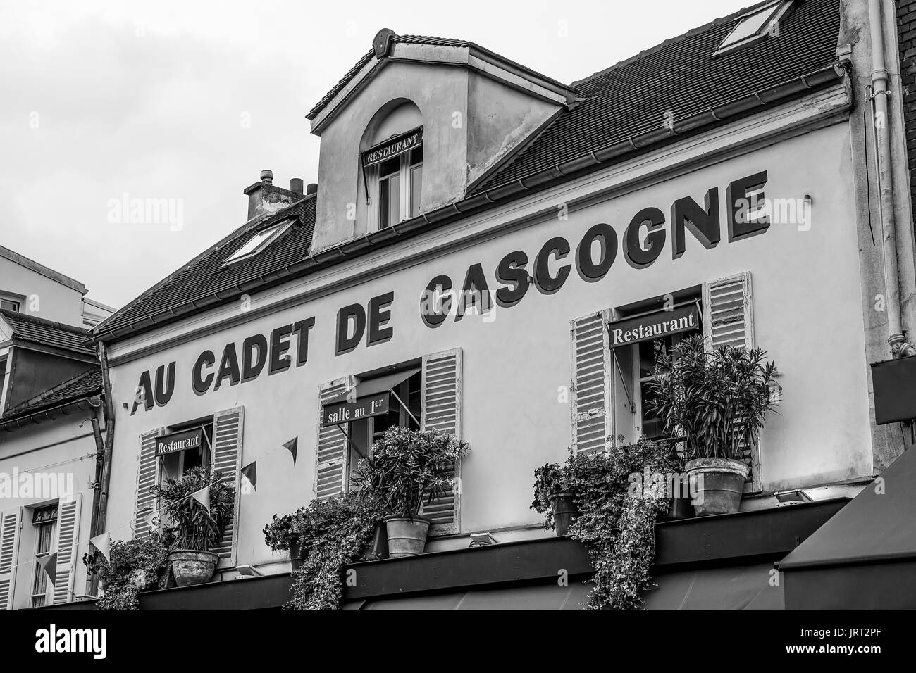 Cadet de Gascogne Ristorante nella città di Parigi - Paris / Francia - 24 settembre 2017 Foto Stock