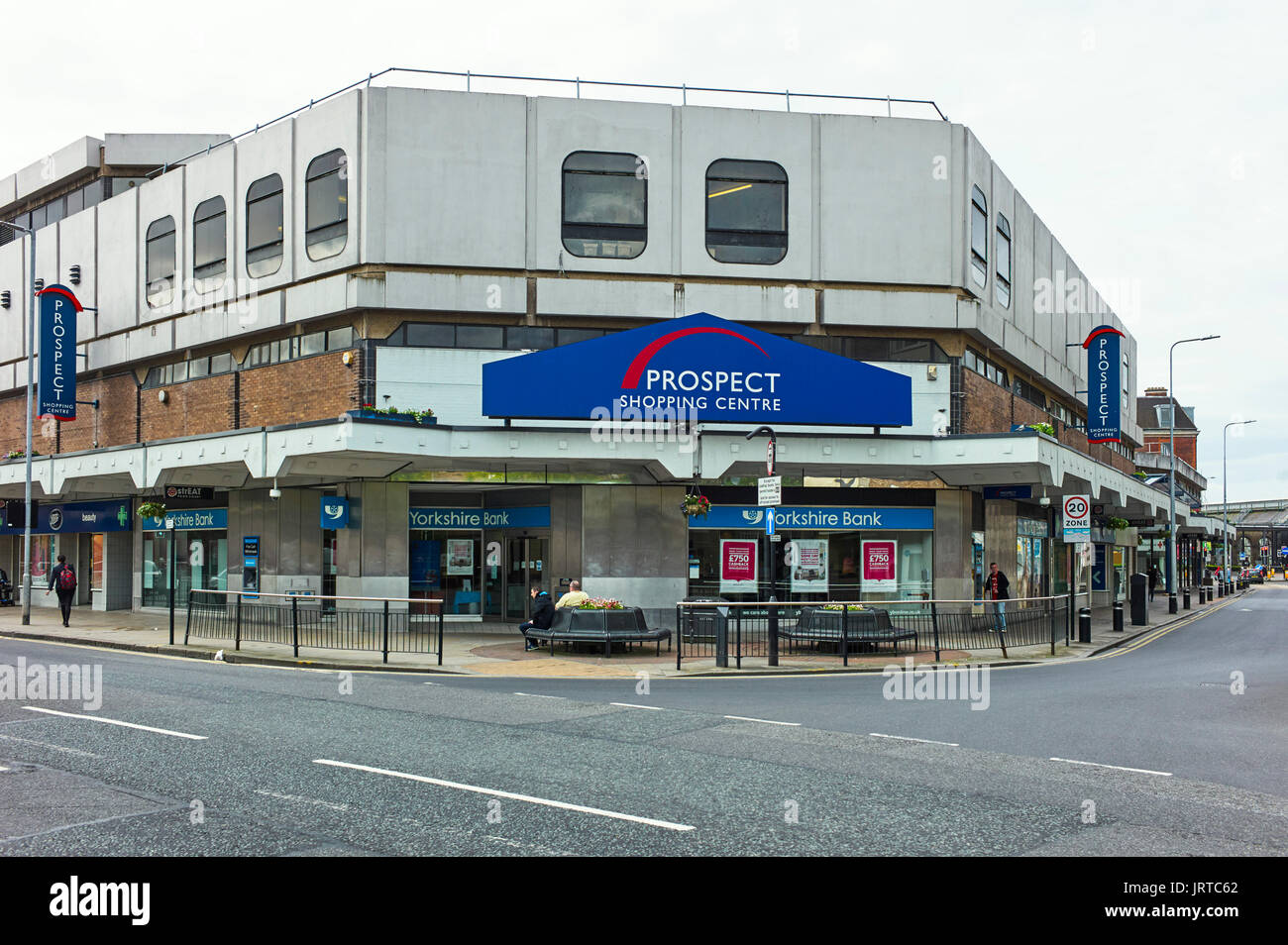 Prospettiva shopping centre in Hull Foto Stock
