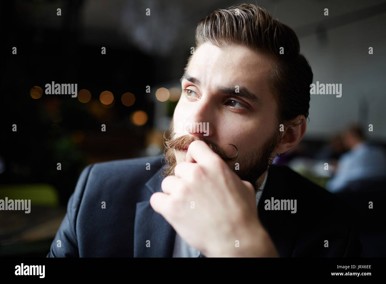 Contemplazione Foto Stock