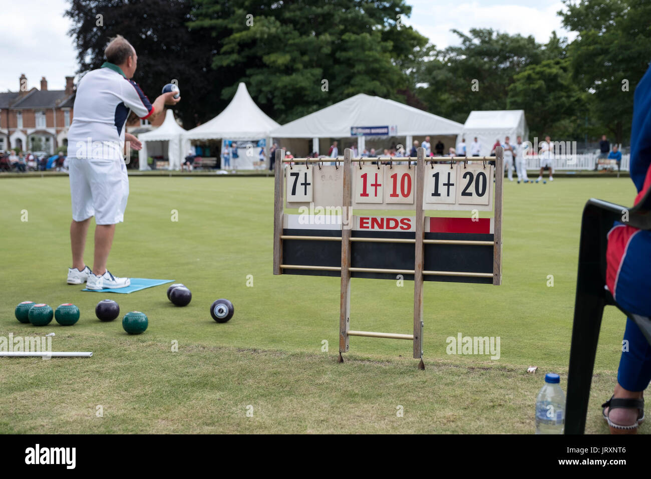 Coppe nazionali campionati, Victoria Park, Leamington Spa Warwickshire, Agosto 2017 Foto Stock