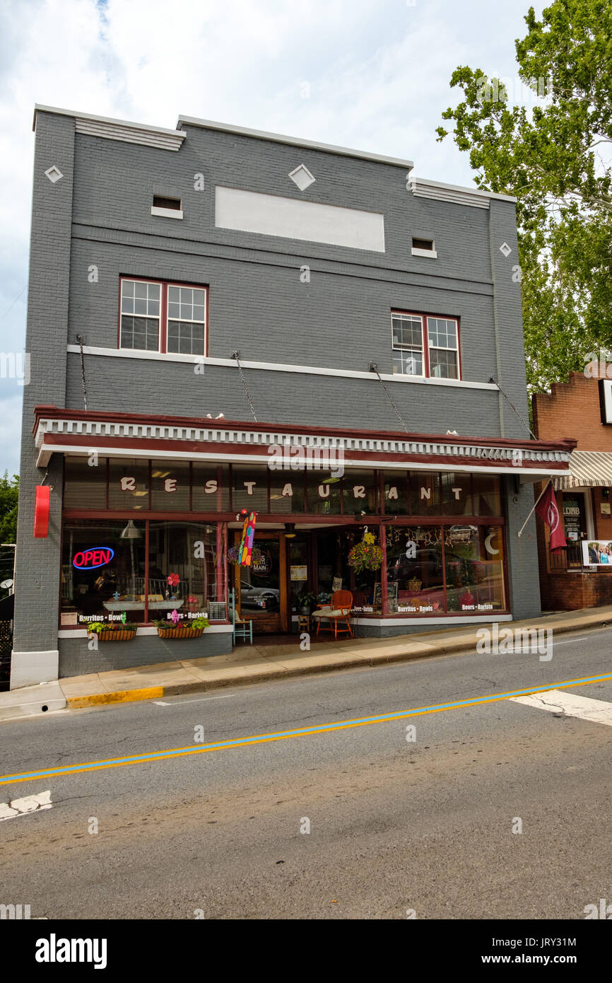 55 East Main Street Brew House & Grill, Hudson edificio Hardware, Luray, Virginia Foto Stock