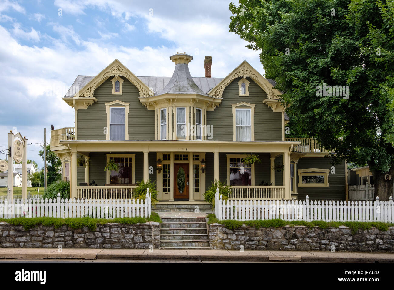 La locanda di Shenandoah, 138 East Main Street, Luray, Virginia Foto Stock