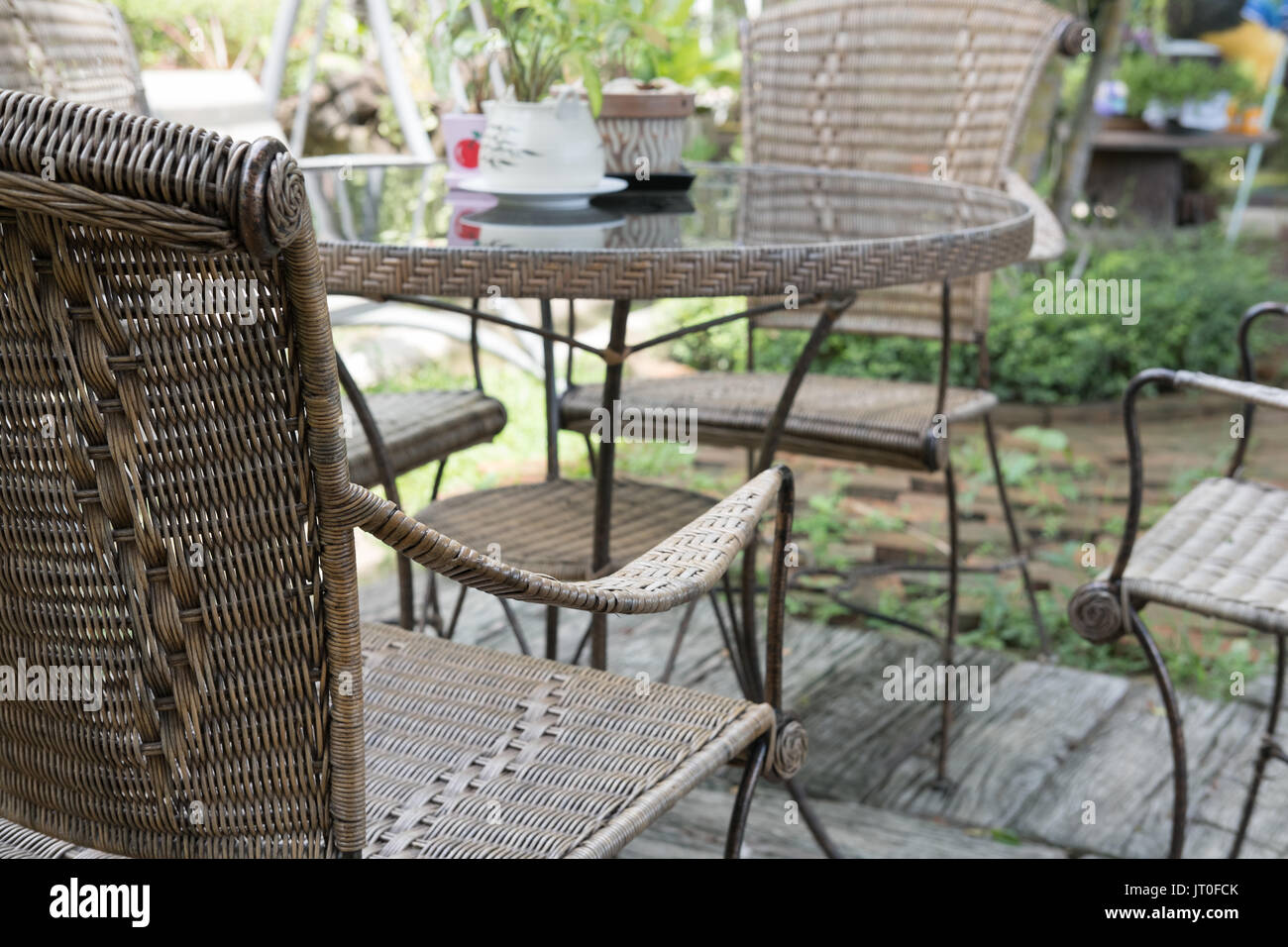 Vimini Sintetico Per Riparare Mobili - 70m Marrone Scuro Con Strisce Chiare