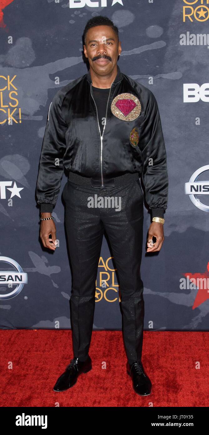 Newark, NJ, Stati Uniti d'America. 5 Ago, 2017. Colman Domingo presso gli arrivi di BET di Black Girls Rock! 2017, NJPAC, Newark, NJ Agosto 5, 2017. Credito: RCF/Everett raccolta/Alamy Live News Foto Stock