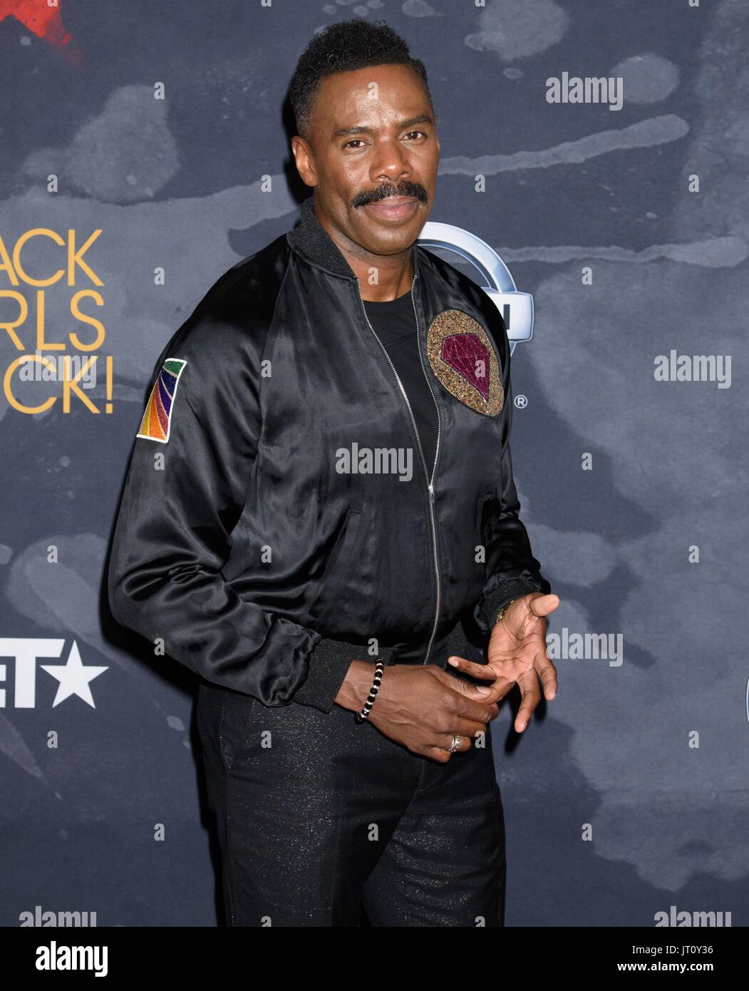 Newark, NJ, Stati Uniti d'America. 5 Ago, 2017. Colman Domingo presso gli arrivi di BET di Black Girls Rock! 2017, NJPAC, Newark, NJ Agosto 5, 2017. Credito: RCF/Everett raccolta/Alamy Live News Foto Stock