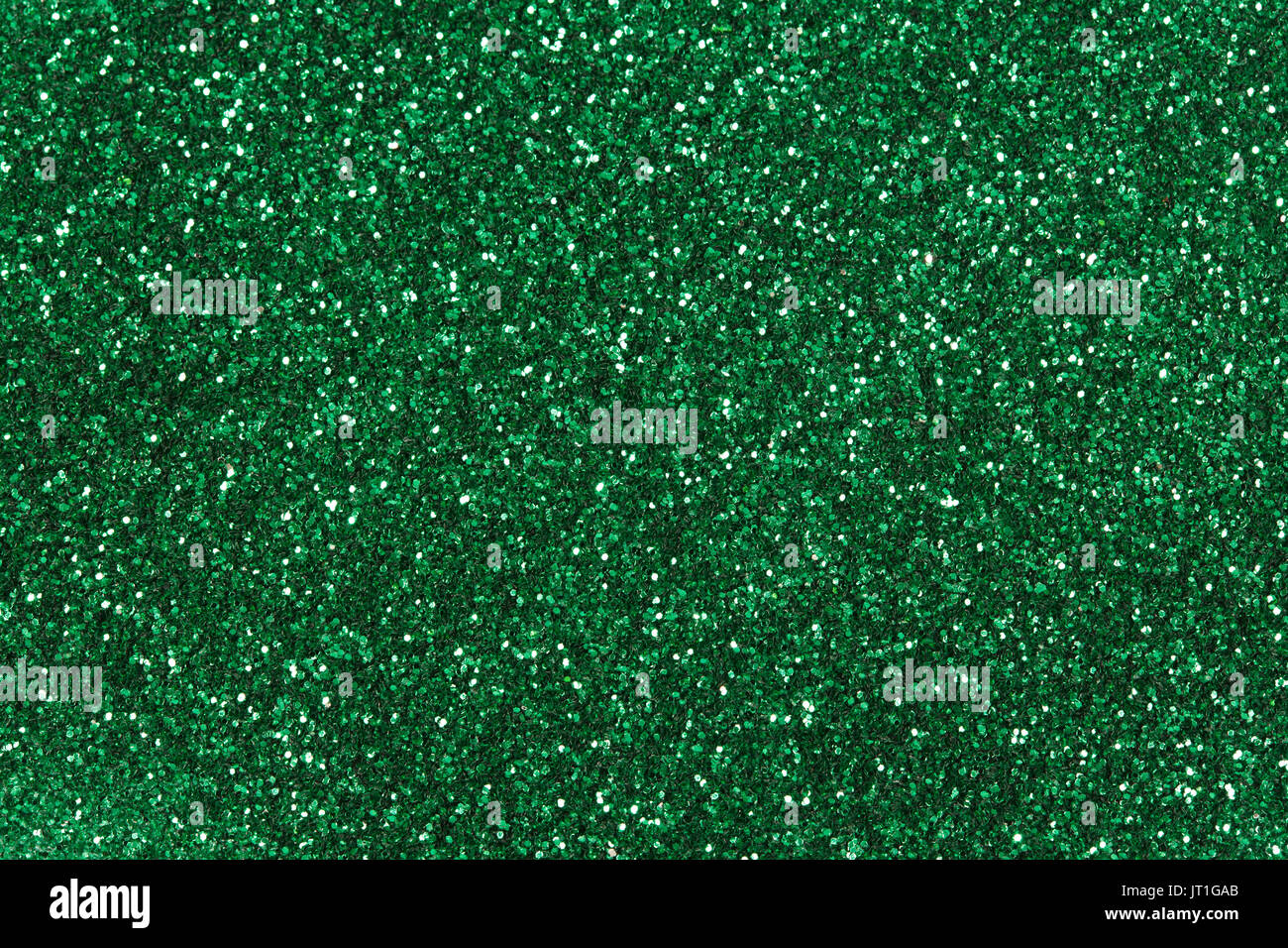 Abstract glitter verde dello sfondo. Foto Stock