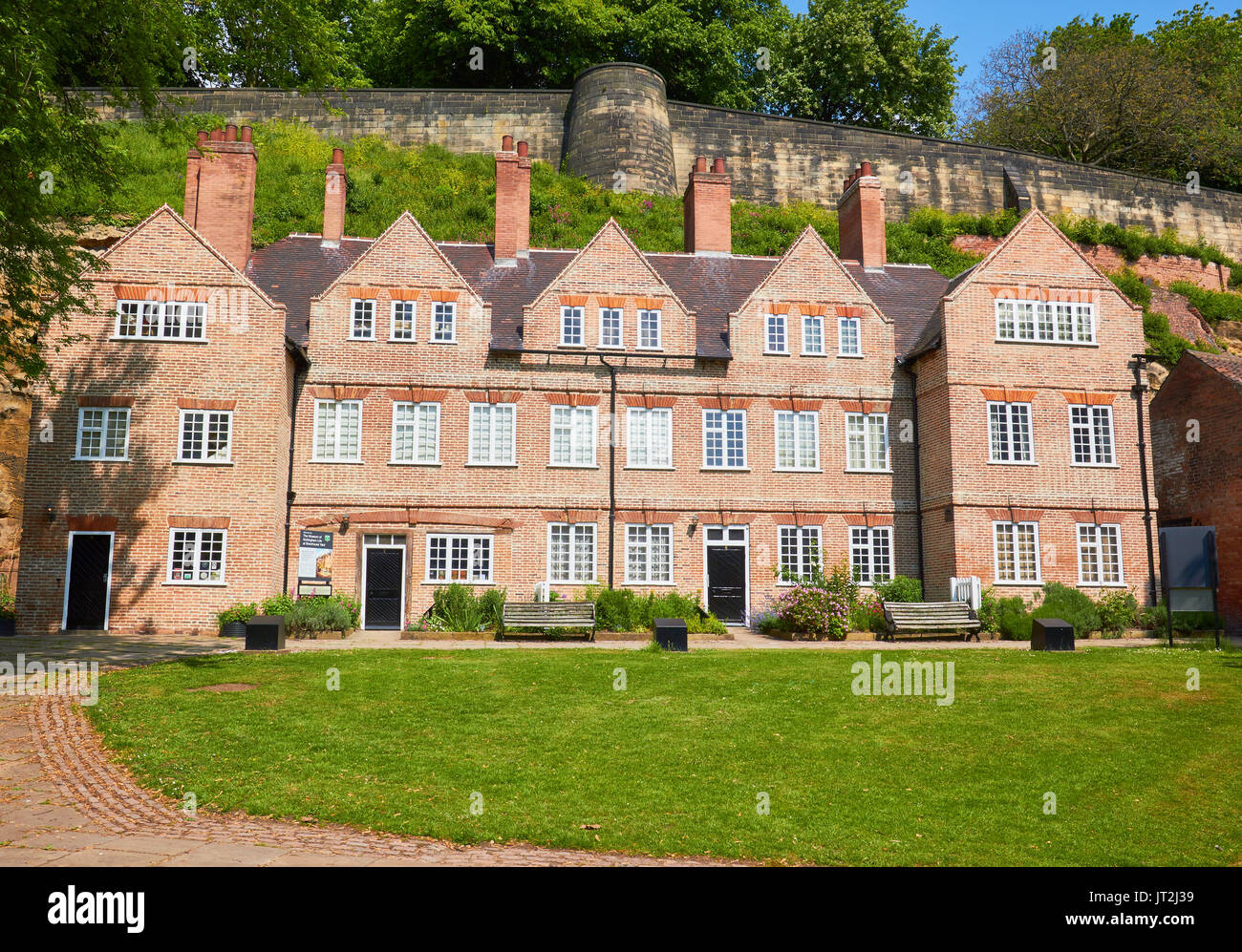 Museo di Nottingham la vita in tini di filtrazione cantiere, Nottingham, Nottinghamshire, East Midlands, Inghilterra Foto Stock