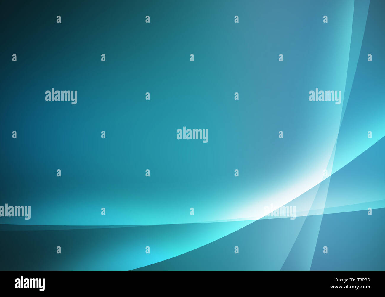 Blue bstract sfondo con linee di illuminazione. Foto Stock