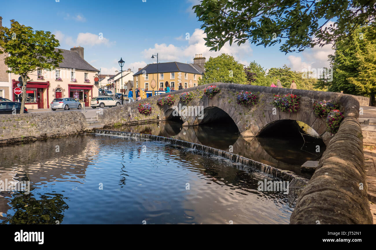 Ponte di Westport nella contea di Mayo, Irlanda Foto Stock