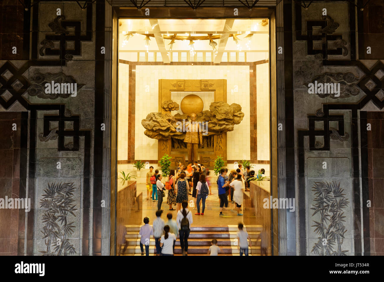 Hanoi Ho Chi Minh Museum Foto Stock