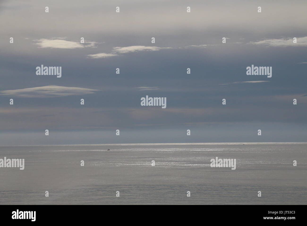 Moray Firth, Scozia, grigio seascape Foto Stock