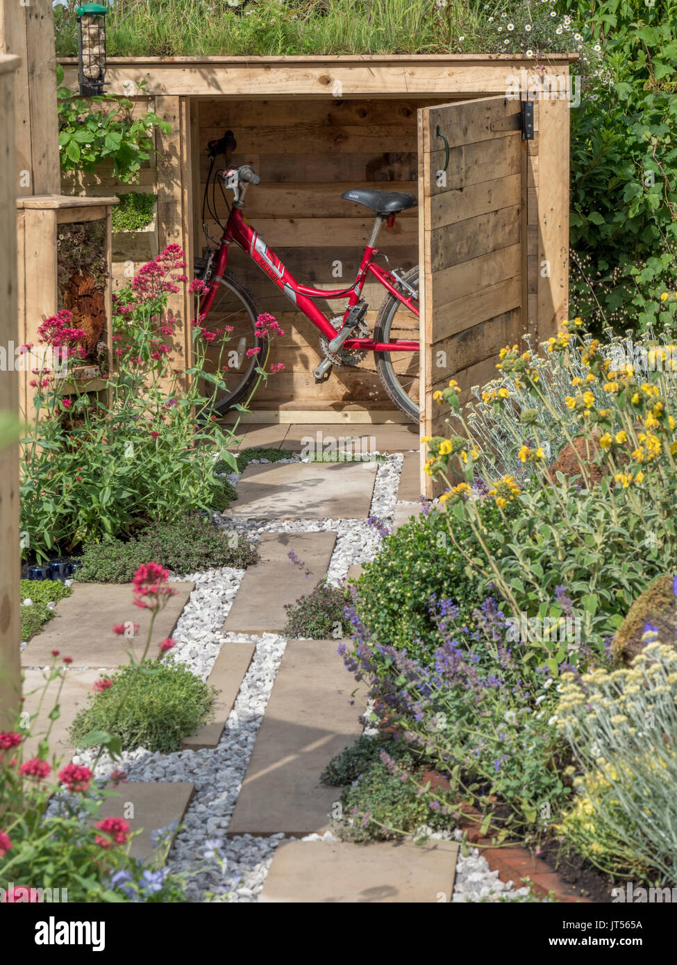 I giardinieri del mondo live Artemis paesaggi " Vivere in Sync' giardino. Foto Stock