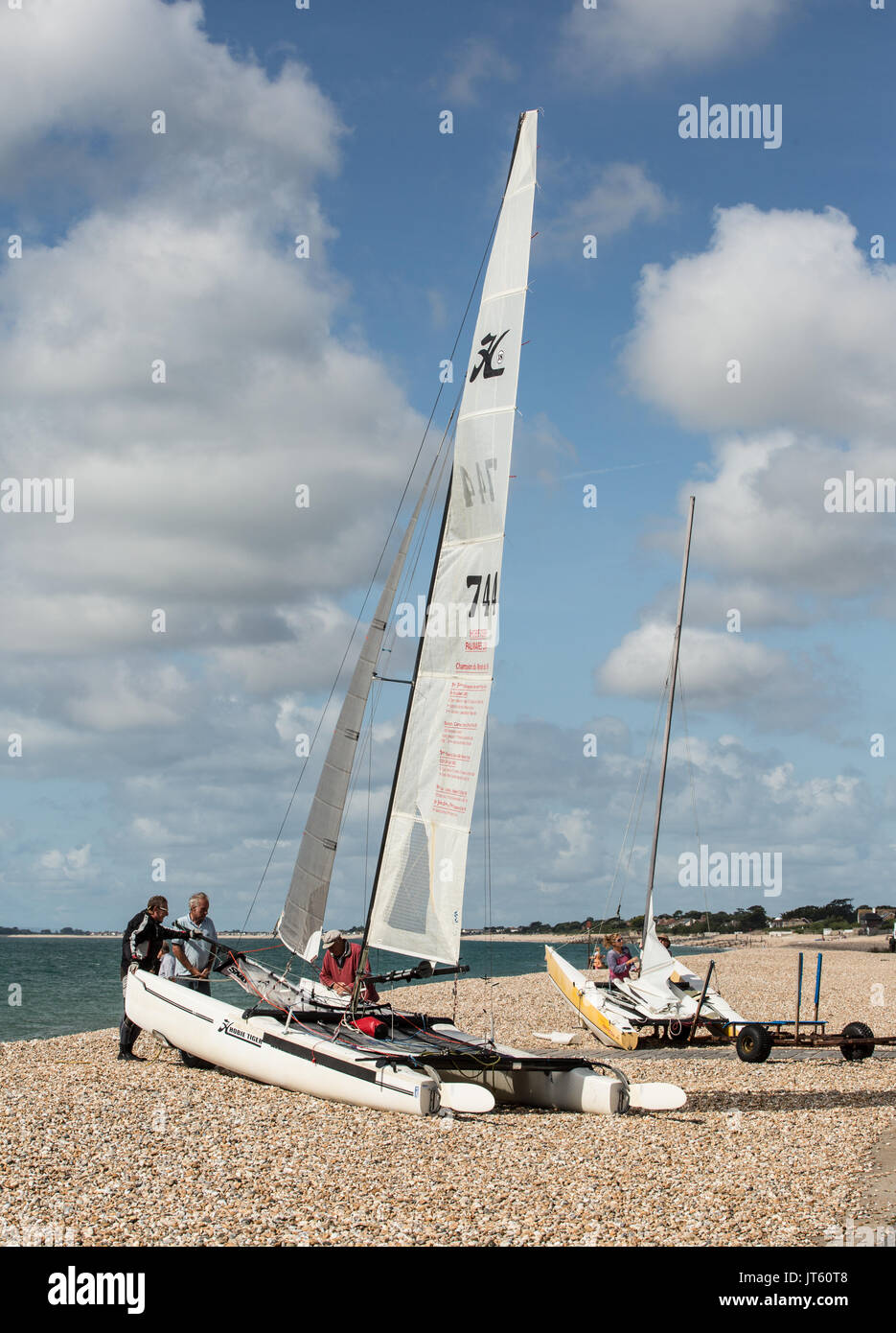 Barca a vela Foto Stock