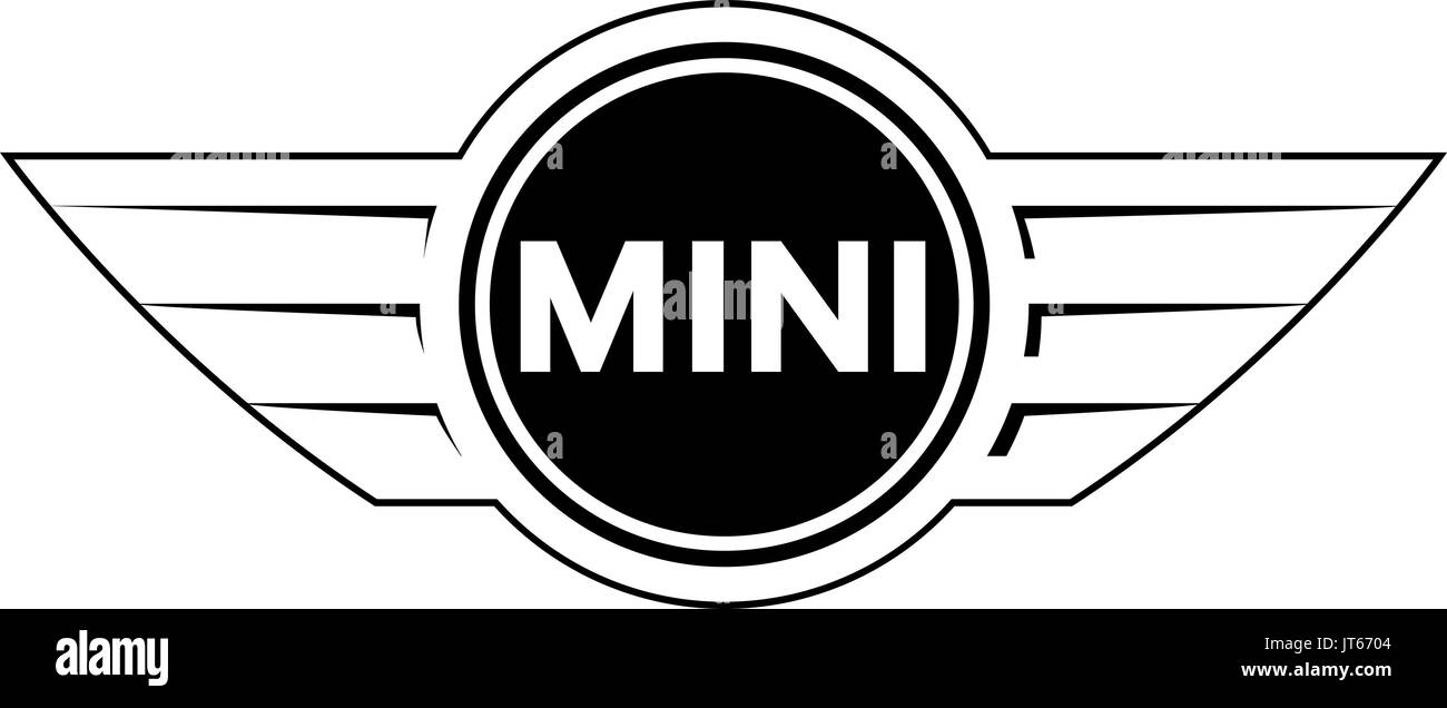 Mini, logo car company, DAX 30 aziende Foto Stock