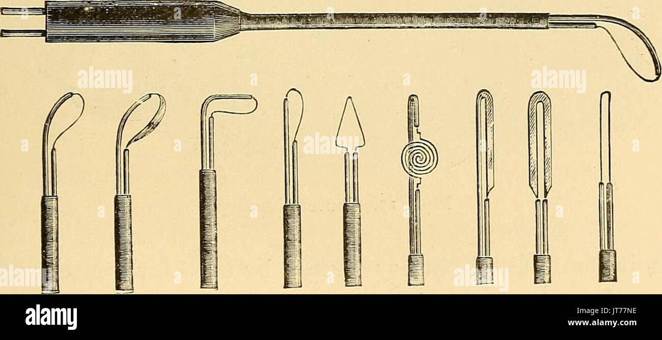 " Il trattamento della malattia da correnti elettriche : una mano-libro di istruzioni semplici per il medico di medicina generale" (1897) Foto Stock