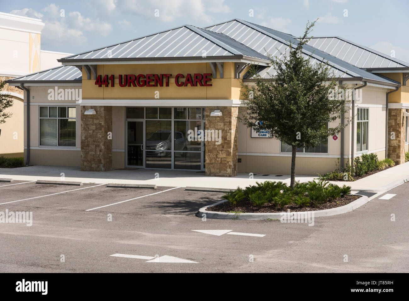 441 urgente Centro di cura in Wildwood, Florida USA Foto Stock