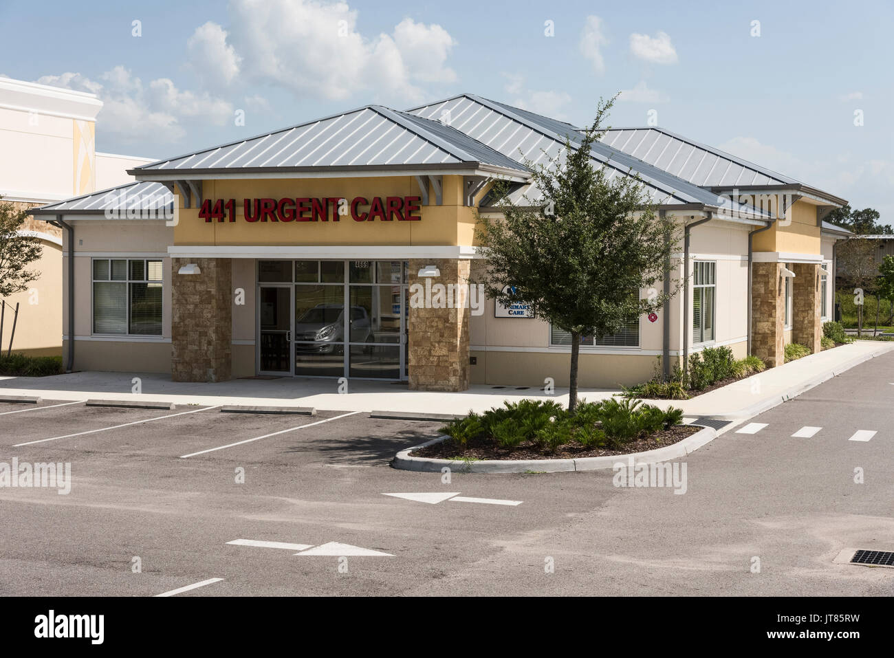441 urgente Centro di cura in Wildwood, Florida USA Foto Stock