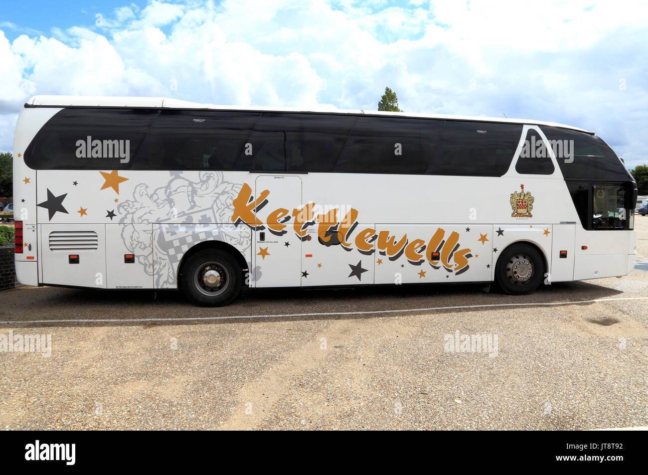 Kettlewells autobus, pullman, giorno di viaggio, vacanza, vacanze, escursioni,,TRASPORTO, Inghilterra, Regno Unito, operatore, operatori Company, società Foto Stock