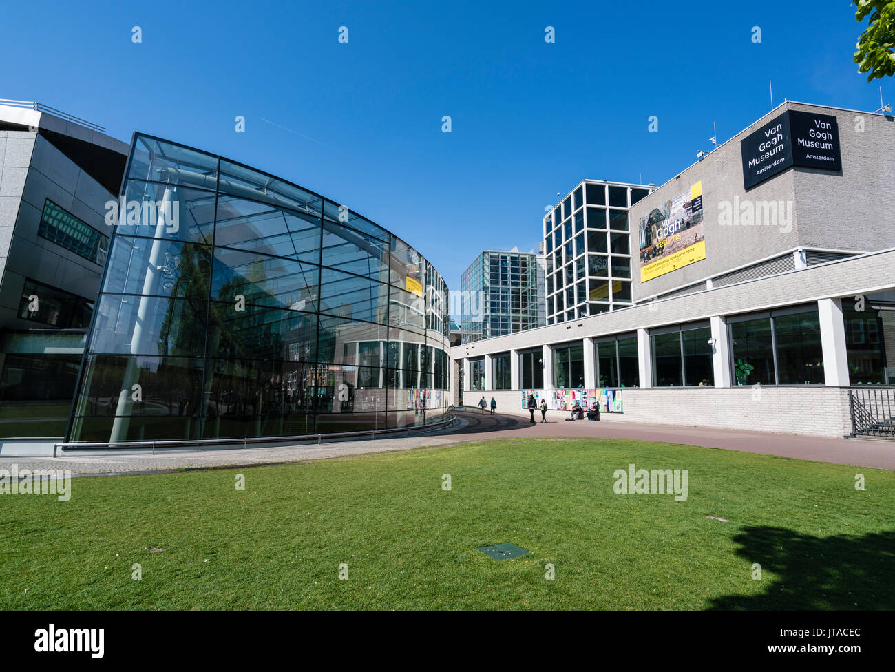 Van Gogh Museum di Amsterdam, Paesi Bassi, Europa Foto Stock