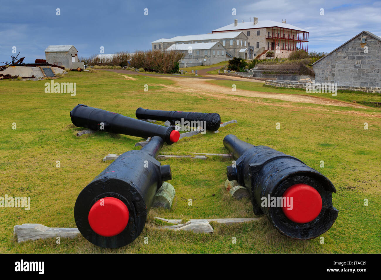 Il Museo Nazionale, il Royal Naval Dockyard, Sandys parrocchia, Bermuda, America Centrale Foto Stock