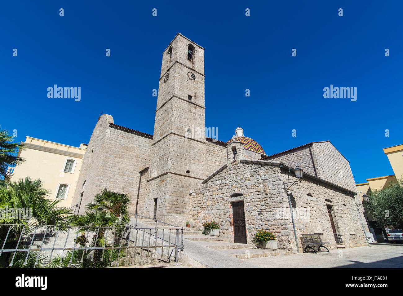 Chiesa di San Paolo apostolo, Olbia, Sardegna, Italia, Mediterraneo, Europa Foto Stock