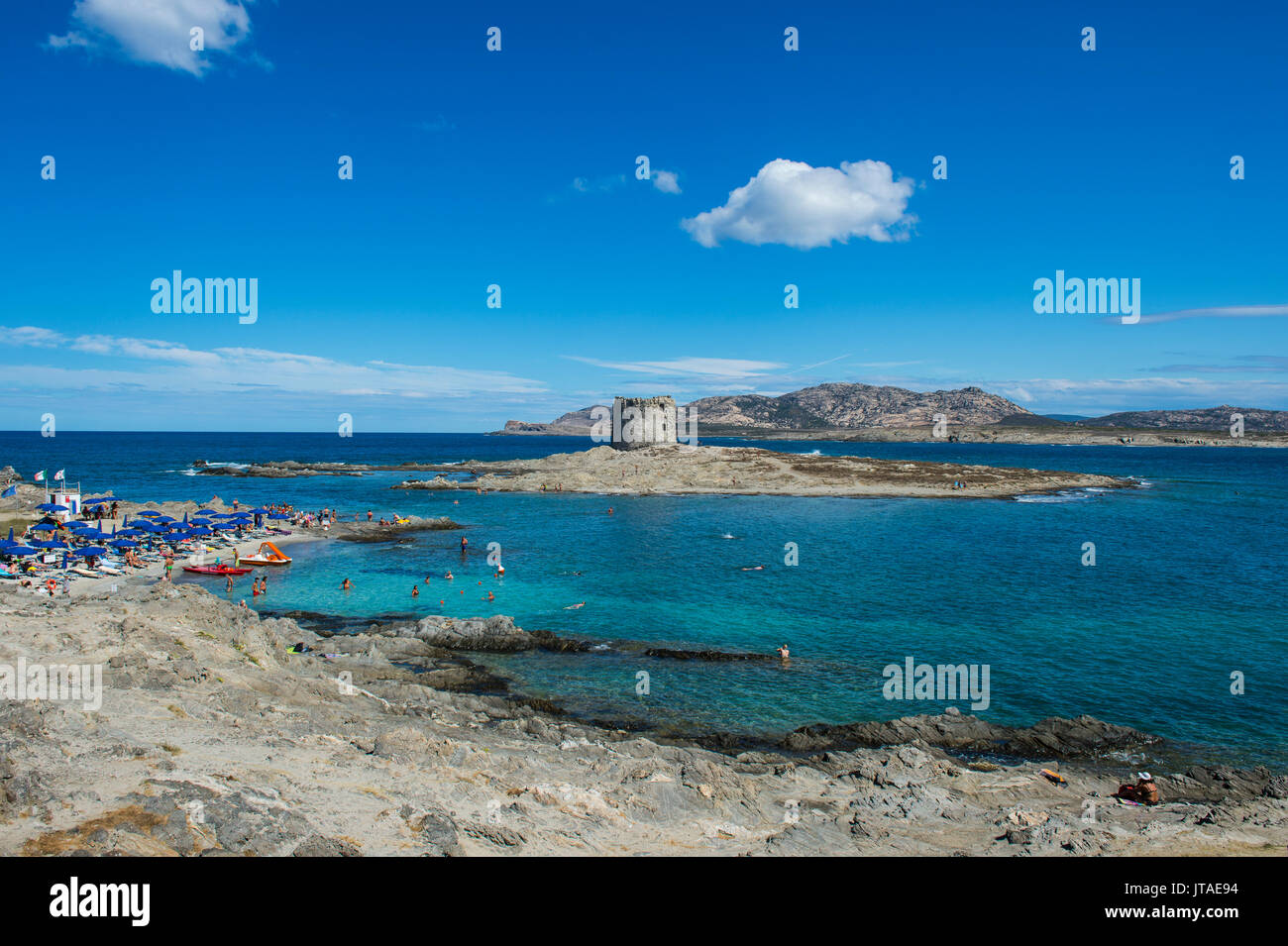 Antica Torre Di Avvistamento Sulla Spiaggia Della Pelosa