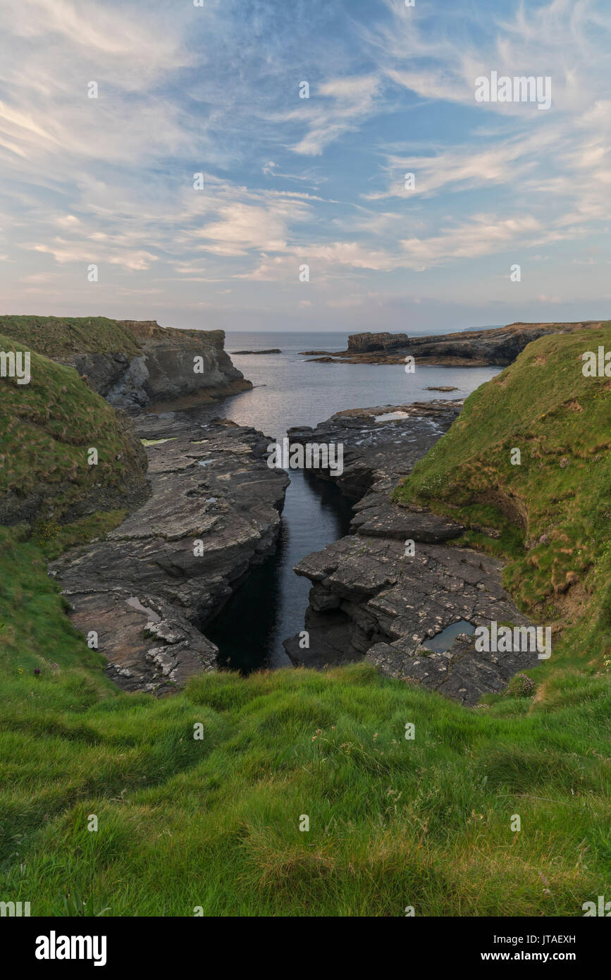 Ross, Loop di testa, County Clare, Munster, Repubblica di Irlanda, Europa Foto Stock