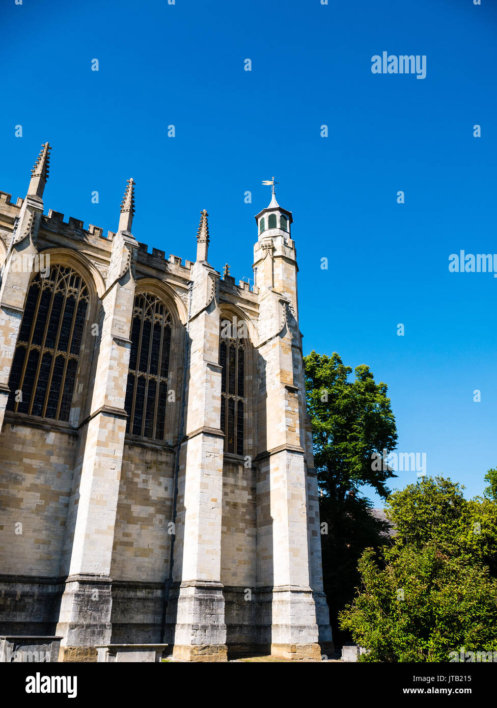 Eton College Chapel, Eton College di Eton, Windsor, Berkshire, Inghilterra Foto Stock