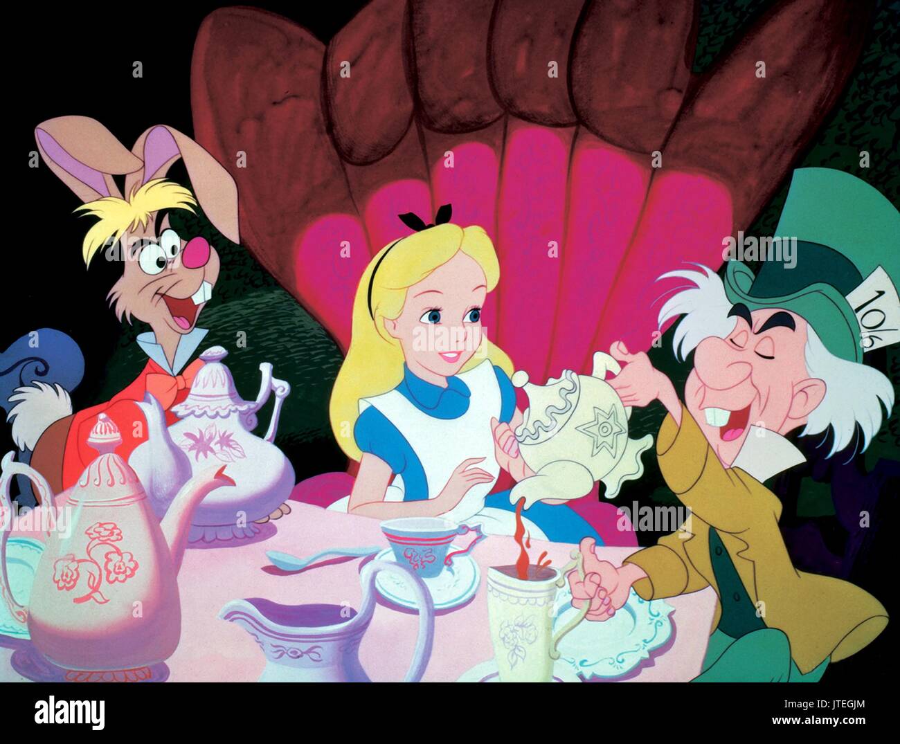 Alice Nel Paese Delle Meraviglie Hatter Immagini e Fotos Stock - Alamy