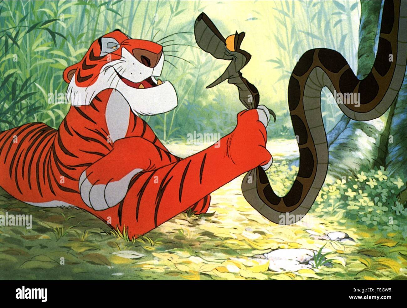 Sher Khan Kaa Il Serpente Il Libro Della Giungla 1967 Foto Stock Alamy