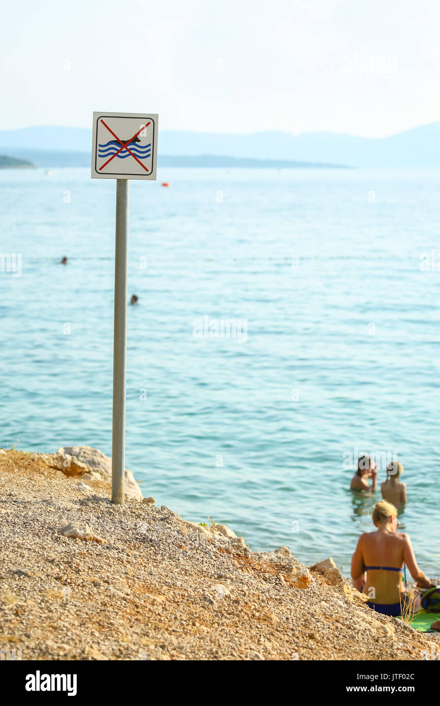 Gnivizze Croazia 24 Giugno 2017 I Cani Non Sono Ammessi