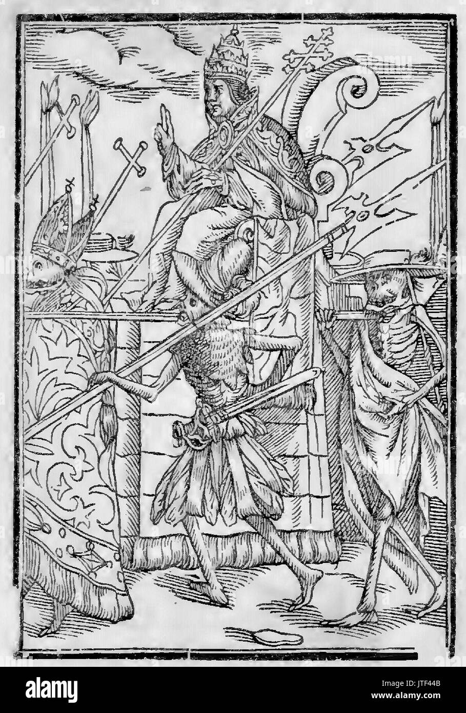 Todten Tantz Basilea B 005 Foto Stock