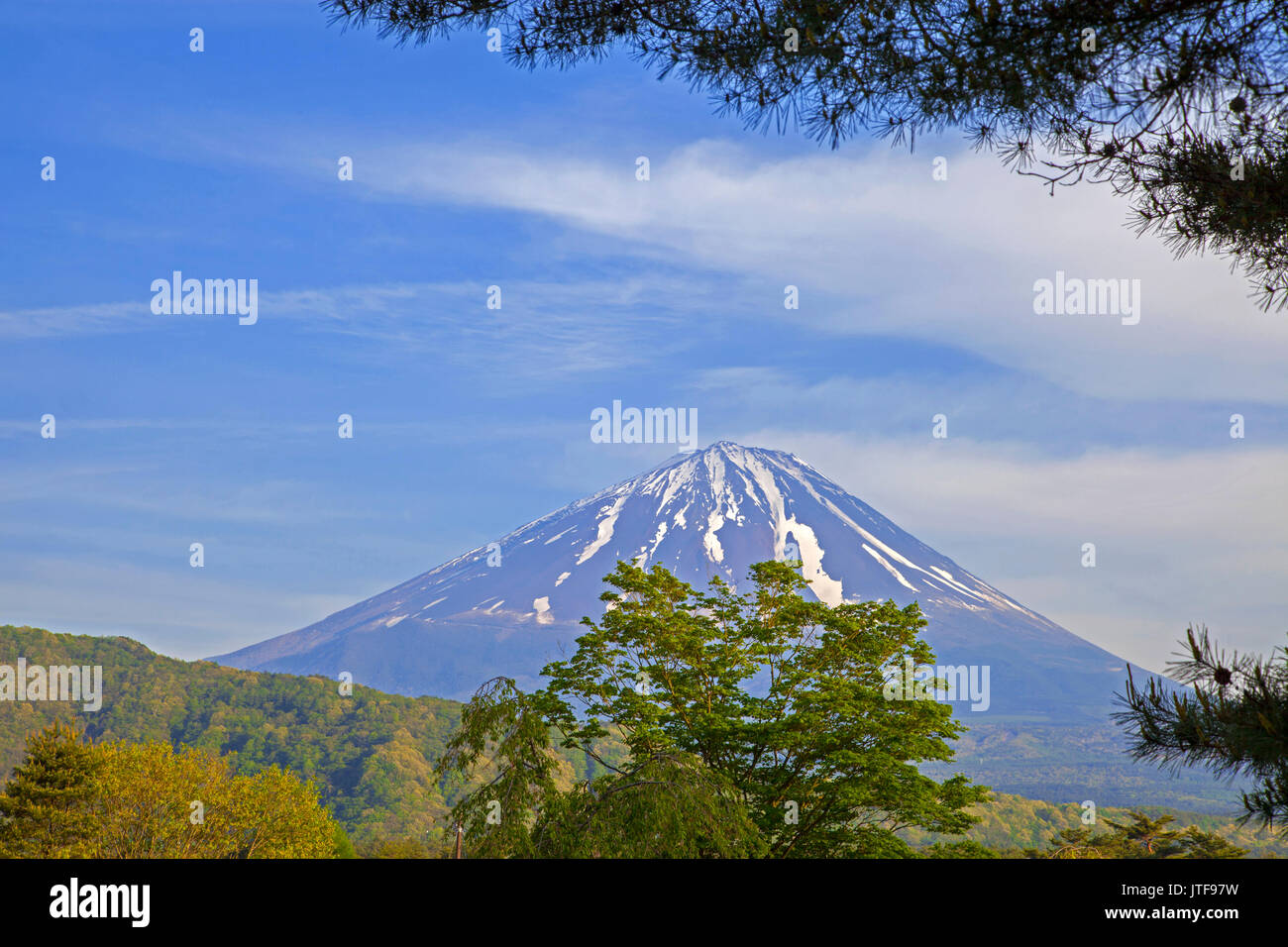 Il tradizionale villaggio giapponese di Saiko Iyashi no Sato Nemba Foto Stock