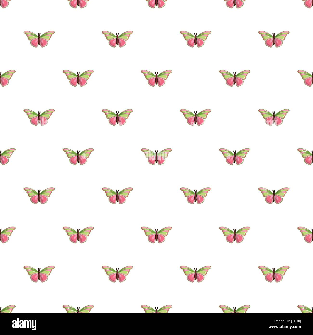 Esmeralda butterfly pattern seamless Illustrazione Vettoriale