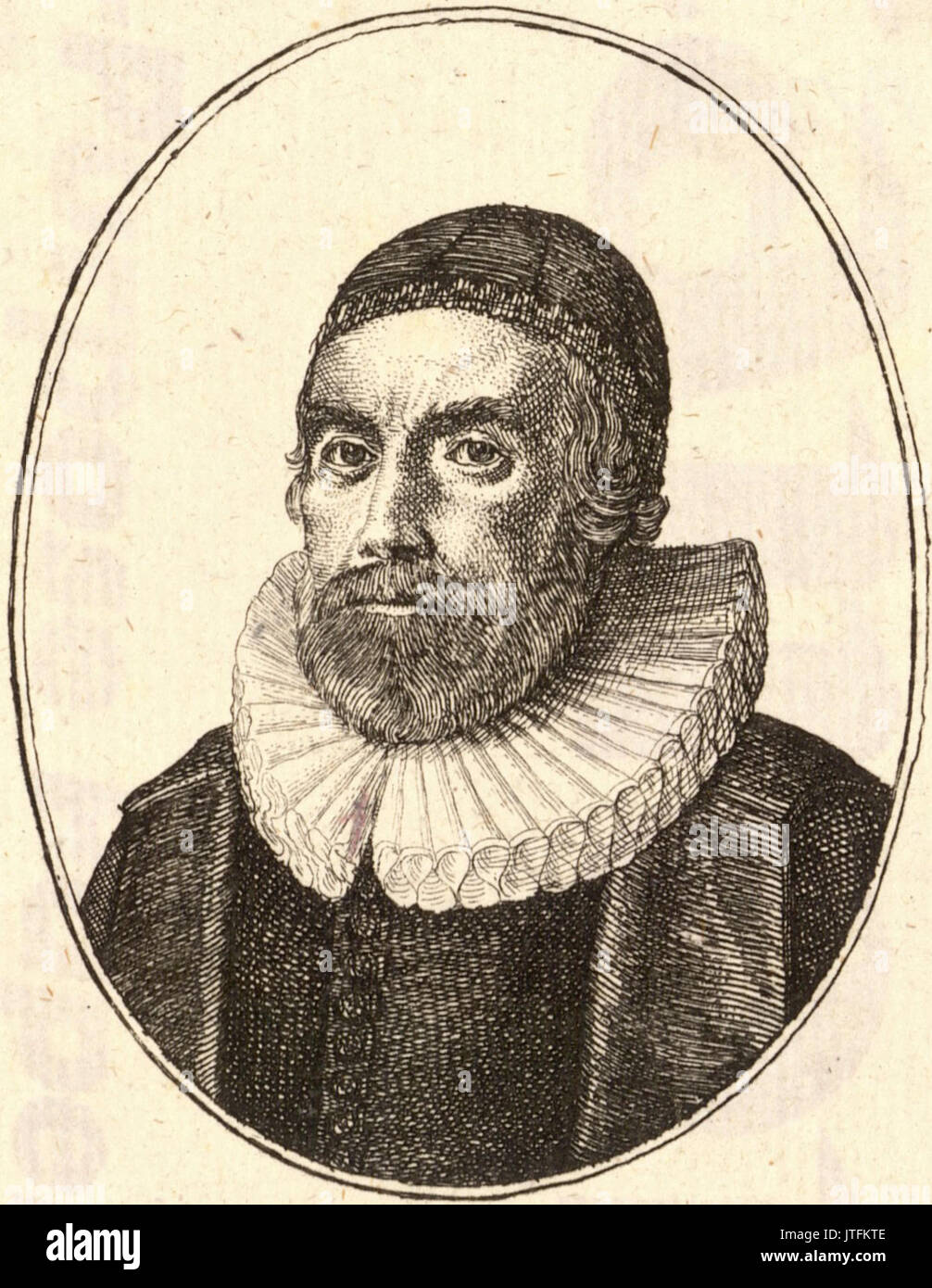 Venceslao Hollar Henry Burton ritagliato Foto Stock