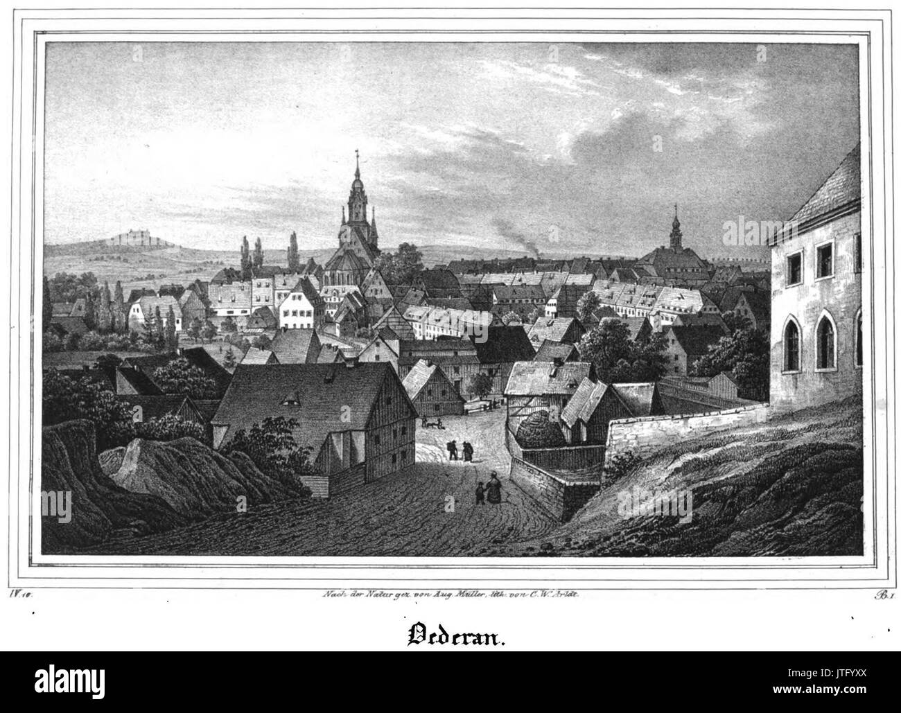 Saxonia Museum fuer saechsische Vaterlandskunde IV 27 Foto Stock