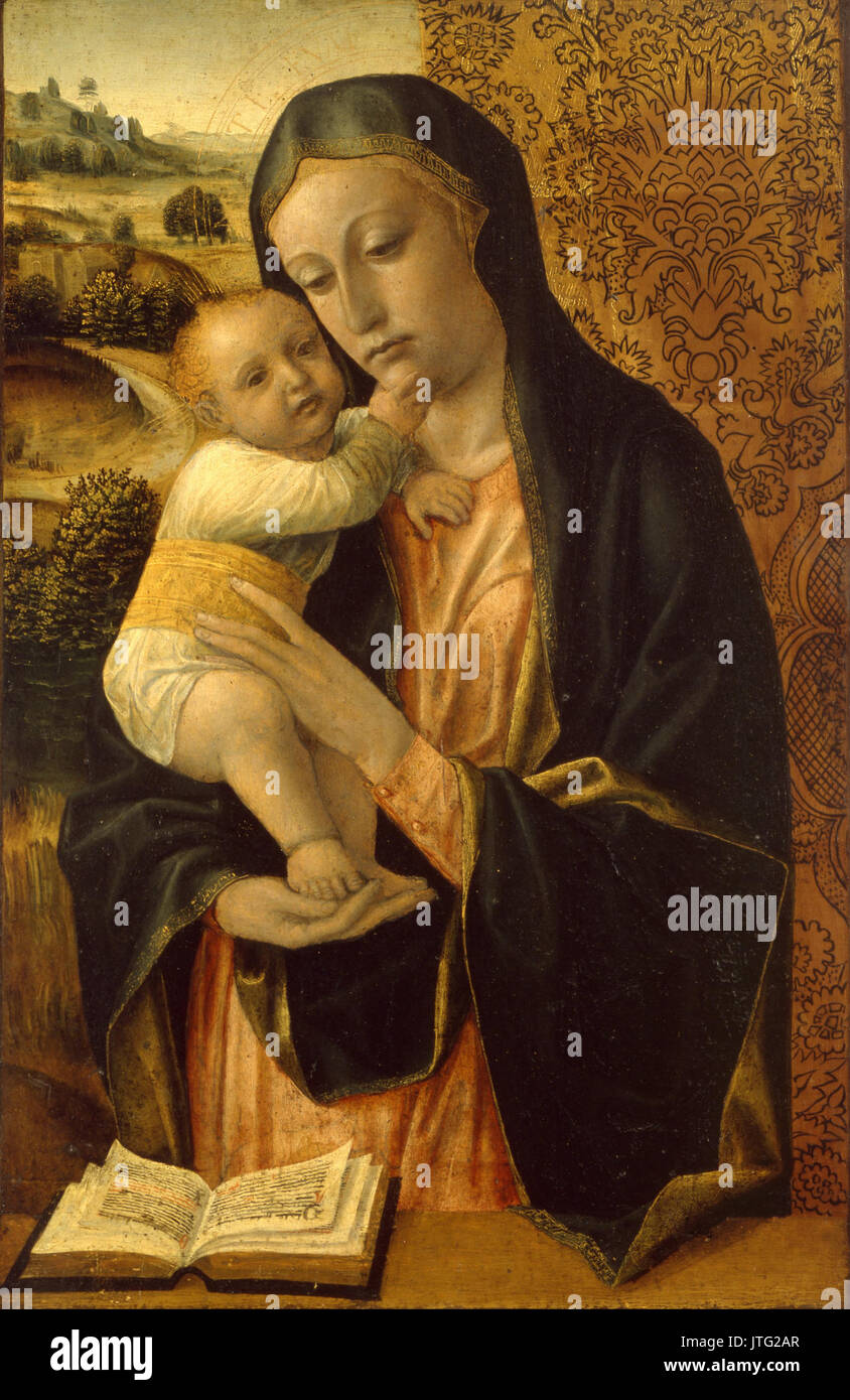 Vincenzo Foppa la Vergine e il bambino Foto Stock