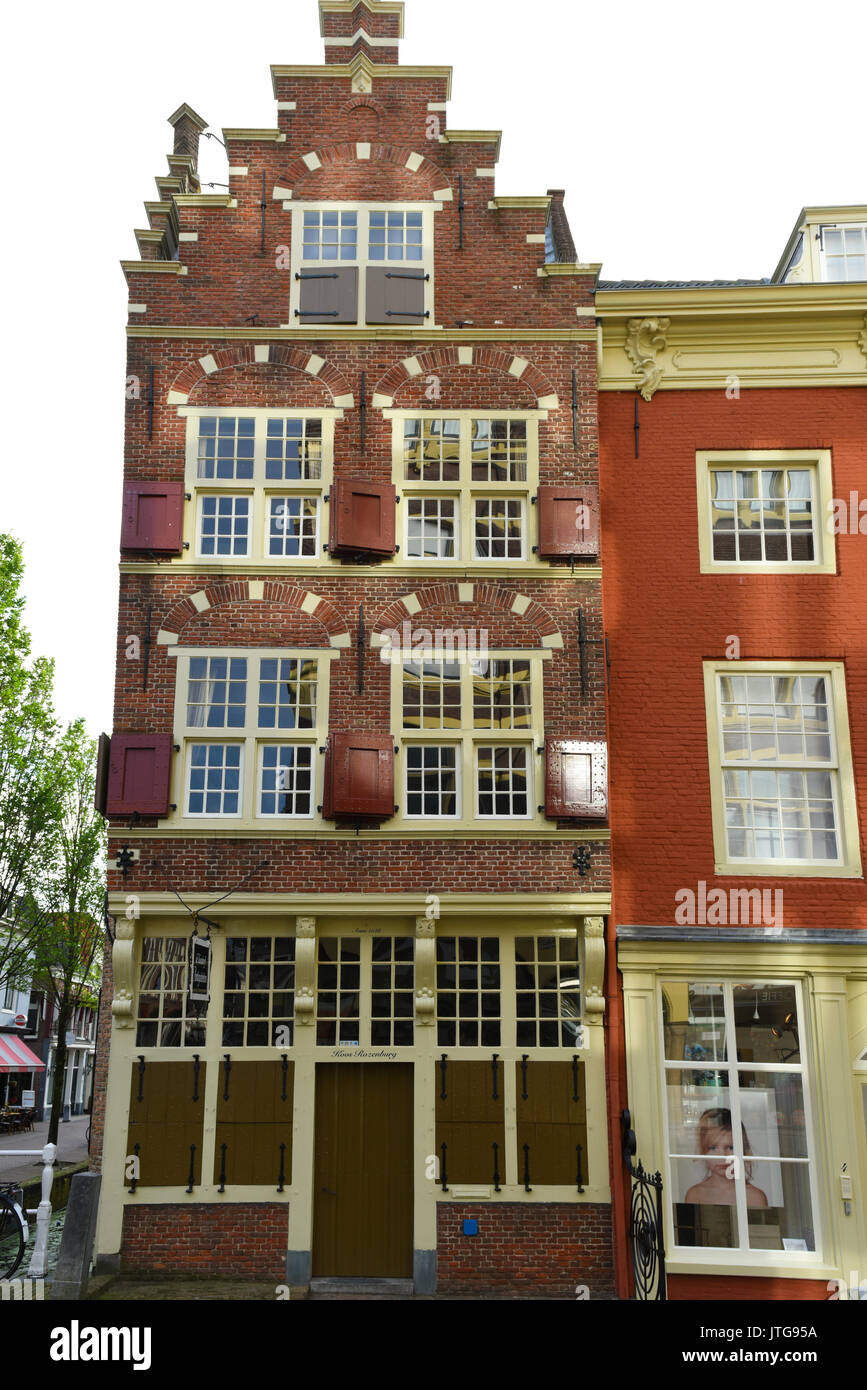Edifici di Delft, South Holland, Paesi Bassi Foto Stock