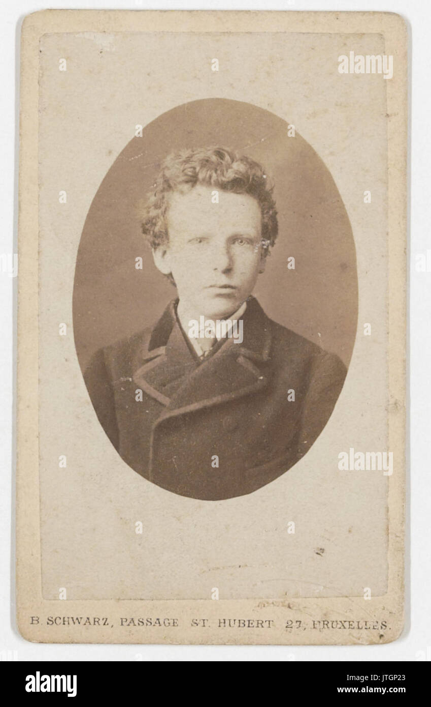 Vincent van Gogh a circa 13 anni di età Foto Stock