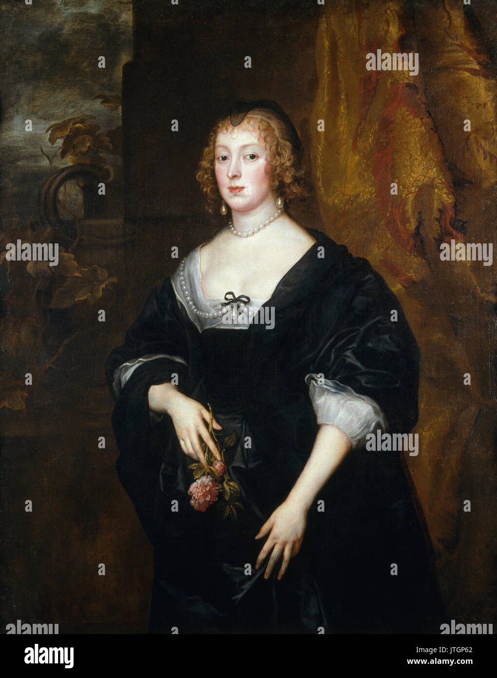 Sir Anthony van Dyck Lady Dacre Foto Stock