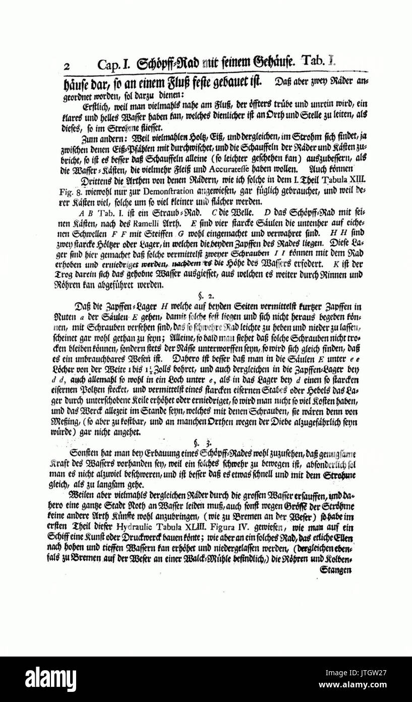 Theatri Machinarum Hydraulicarum II 002 Foto Stock