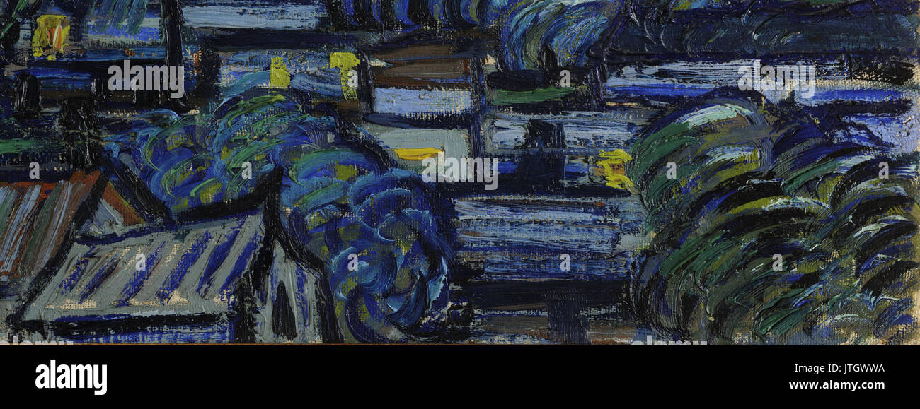 Van Gogh notte stellata x1 Y1 Foto Stock