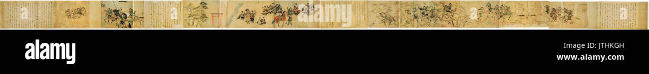 Takezaki suenaga ekotoba 1 1 Foto Stock