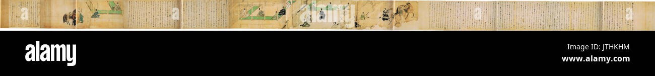 Takezaki suenaga ekotoba 1 3 Foto Stock