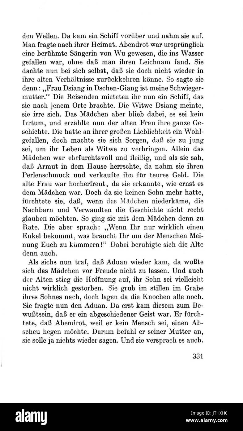 Wilhelm ChinVolksm 331 Foto Stock