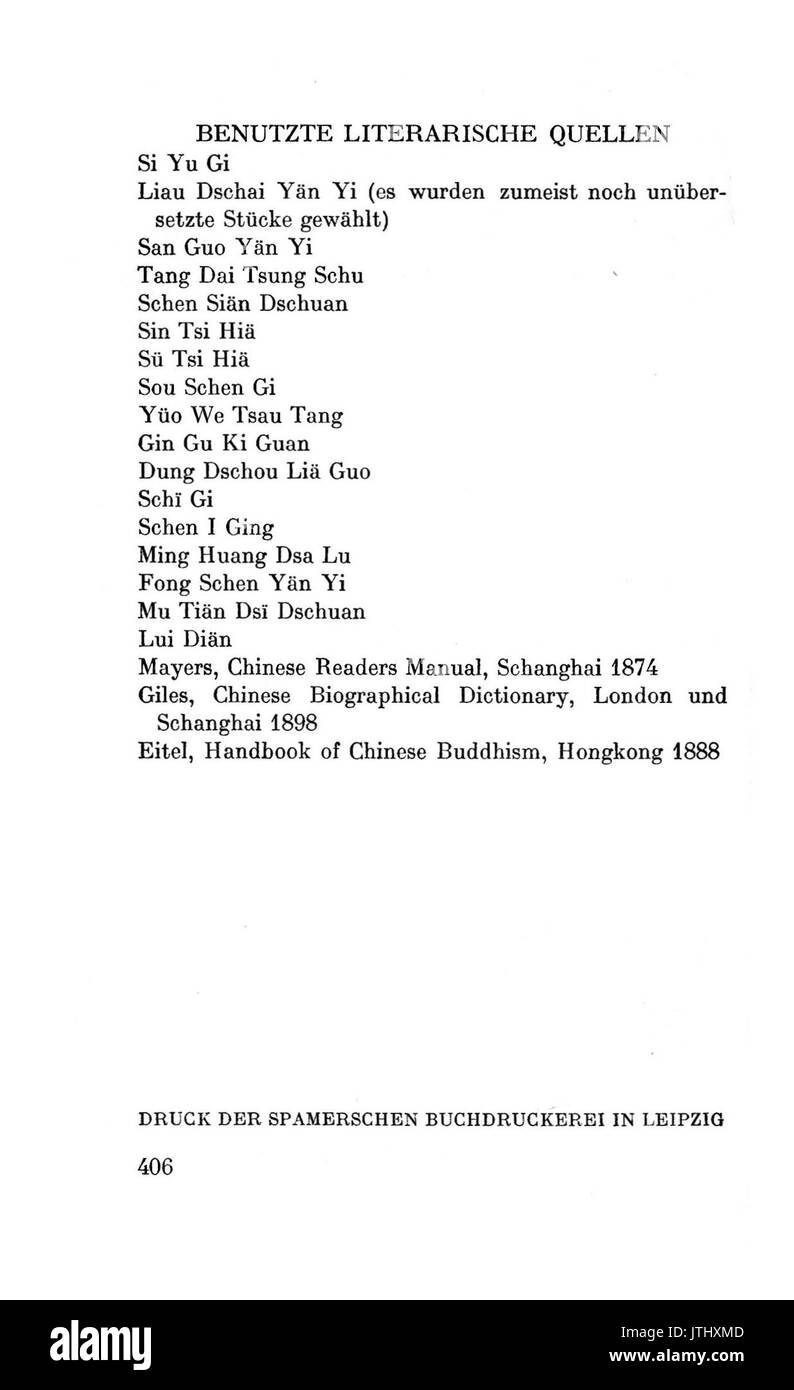 Wilhelm ChinVolksm 406 Foto Stock